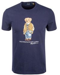Ralph Lauren - Custom Slim Fit Polo Bear T-Shirt - Lyst