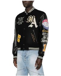 Amiri - Jassen ,Veelkleurig ,Wol Varsity Patch Jacket - Lyst