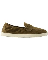 Tory Burch - Schoenen ,Bruin ,Leer Bruin Leren Ballet Sport Loafers - Lyst
