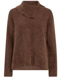 Mos Mosh - Truien & Vesten ,Bruin ,Gebreide Kleding - Lyst