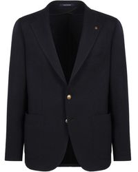 Tagliatore - Single-Breasted Jas Van Maagdelijke Wol - Lyst