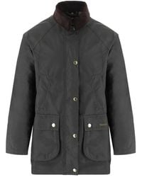 Barbour - Jassen ,Groen ,Katoen Modern Beadnell Waxed Jacket - Lyst