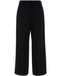 Max Mara - Broeken ,Zwart ,Wol Festa Pant - Lyst