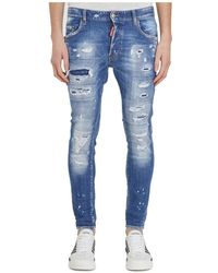 DSquared² - Super twinky slim-fit denim jeans - Lyst