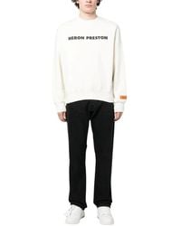 Heron Preston - Hoodies & Sweatvesten ,Wit ,Katoen Sweatshirts & Hoodies - Lyst