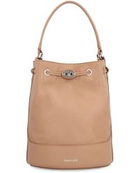 Zanellato - Leder eimer tasche mit griff - Lyst