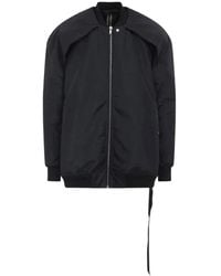 Rick Owens - Jassen ,Zwart ,Leer Convertible Jumbo Peter Flight Jacket - Lyst