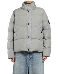 Stone Island - Crinkle Reps Down Jacket - Lyst