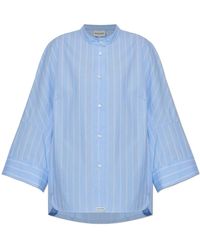Munthe - Overhemden ,Blauw ,Katoen Neela Shirt - Lyst