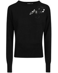 Ermanno Scervino - Round-Neck Knitwear - Lyst