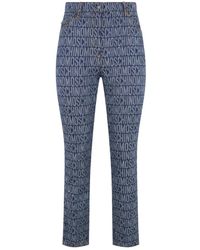 Moschino - Slim Fit Jeans - Lyst