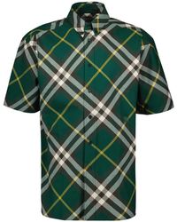 Burberry - Shirts > short sleeve shirts - Lyst