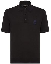 Billionaire - Pullover Polo-Neck Ss Crest - Lyst