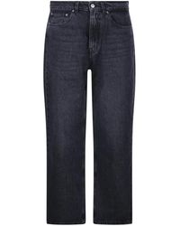 Our Legacy - Wide-Leg Jeans Met Metalen Details - Lyst
