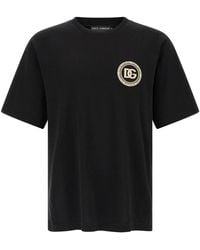 Dolce & Gabbana - T-Shirt With Logo - Lyst