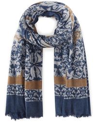 Codello - Luxuriöses Paisley-Kaschmir-Mix-Schal - Lyst