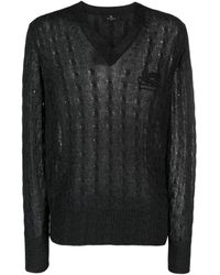 Etro - V-Neck Knitwear - Lyst
