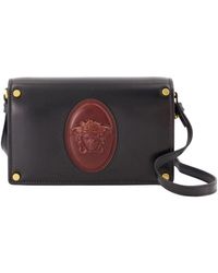 Versace - Tassen ,Zwart ,Leer Wallet On Chain - Lyst