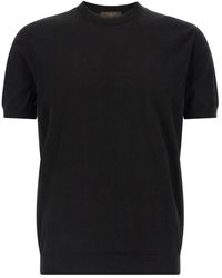 Zanone - Round-Neck Knitwear - Lyst