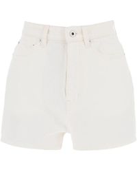 KENZO - Shorts in denim giapponese - Lyst