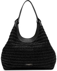 Gianni Chiarini - Gewebte Strohtasche Mit Lederelementen - Lyst