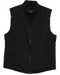 Herno - Jassen ,Zwart ,Polyester Il Gilet - Lyst