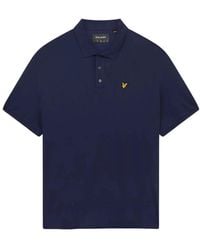 Lyle & Scott - Polo piqué comfort - Lyst