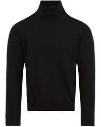 Malo - Ciclista Rasato Basico Rollkragenpullover - Lyst