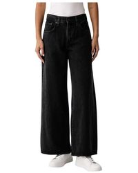 Levi's - Middy Wijde Jeans - Lyst