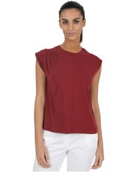 Alpha Studio - Casual Katoenen T-Shirt - Lyst
