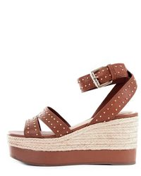 sandales compensées guess