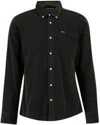 Barbour - Overhemden ,Groen ,Katoen Ramsey Tailored Shirt - Lyst