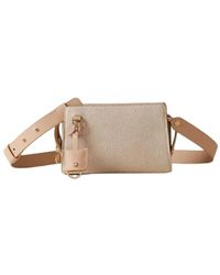 Borbonese - Schultertasche Mit Graffiti Und Abnehmbarem Riemen - Lyst