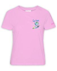 Mc2 Saint Barth - Camisetas y polos rosas - Lyst