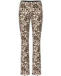 Marc Cain - Luipaardprint Slim Fit Broek - Lyst