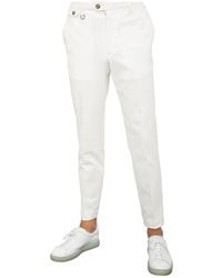 Paolo Pecora - Slim-Fit Trousers - Lyst