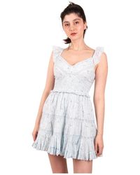 LoveShackFancy - Short Dresses - Lyst