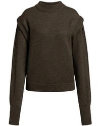 Alberta Ferretti - Round-Neck Knitwear - Lyst