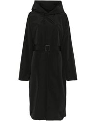 Rick Owens - Schwarzer tel mit druckknopfverschluss - Lyst