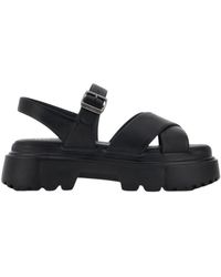 Hogan - Flat Sandals - Lyst
