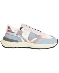Philippe Model - Antibes Low Camouflage Sneakers - Lyst