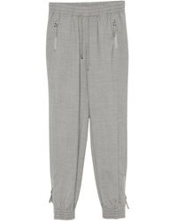 Ermanno Scervino - Broeken ,Grijs ,Wol Track Pants - Lyst