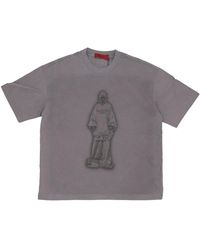 Acupuncture - Tops ,Grijs ,Katoen Lichtgrijs Tee Zachte Pasvorm - Lyst