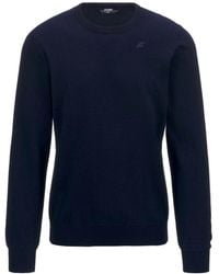 K-Way - Round-Neck Knitwear - Lyst