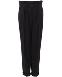 Chloé - High-Rise Wide-Leg Trousers - Lyst