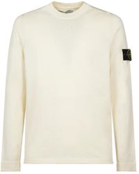 Stone Island - Round-Neck Knitwear - Lyst
