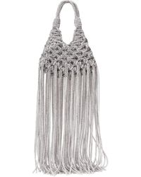 HIBOURAMA - Kristall fransen mini tasche - Lyst