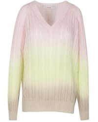 Jucca - Knitwear > v-neck knitwear - Lyst