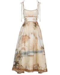 Zimmermann - Midi Dresses - Lyst