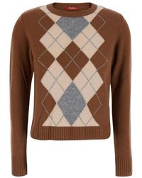 Max Mara - Faraone Viskose-Strick - Lyst